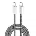 Кабель ColorWay USB Type-C + USB Type-C (M/M), 3.0 А, 1 м, Black (CW-CBPDCC061-BK)