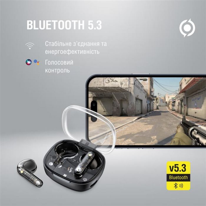 Bluetooth-гарнiтура Piko TWS-SimpleMe Black (1283126583438)