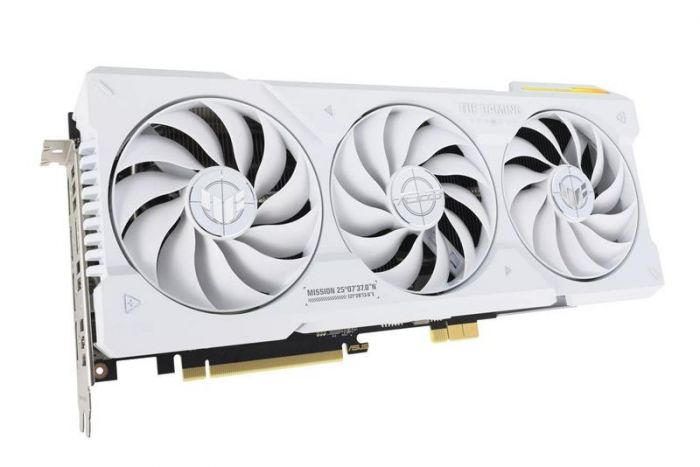 Відеокарта GF RTX 4070 Ti Super 16GB GDDR6X TUF Gaming BTF White Asus (TUF-RTX4070TIS-16G-BTF-WHITE)