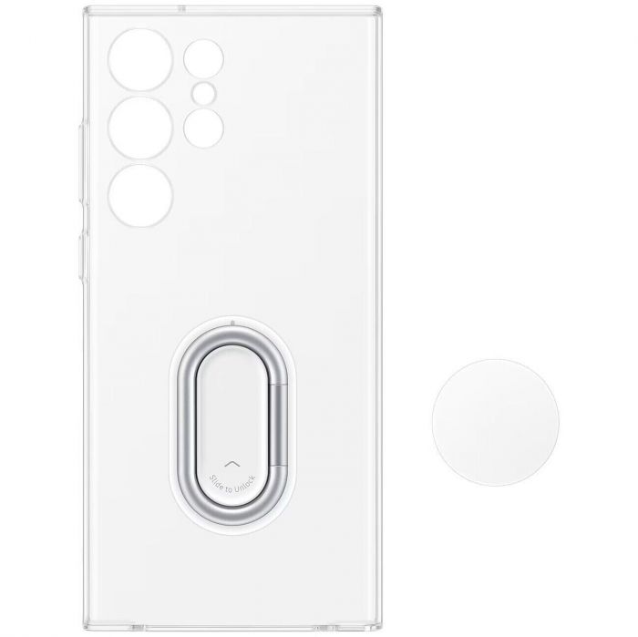 Чохол-накладка Samsung Clear Gadget Case для Samsung Galaxy S23 Ultra SM-S918 Transparent (EF-XS918CTEGRU)