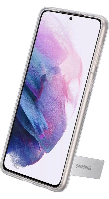 Чохол-накладка Samsung Clear Standing Cover для Samsung Galaxy S21+ SM-G996 Transparent (EF-JG996CTEGRU)