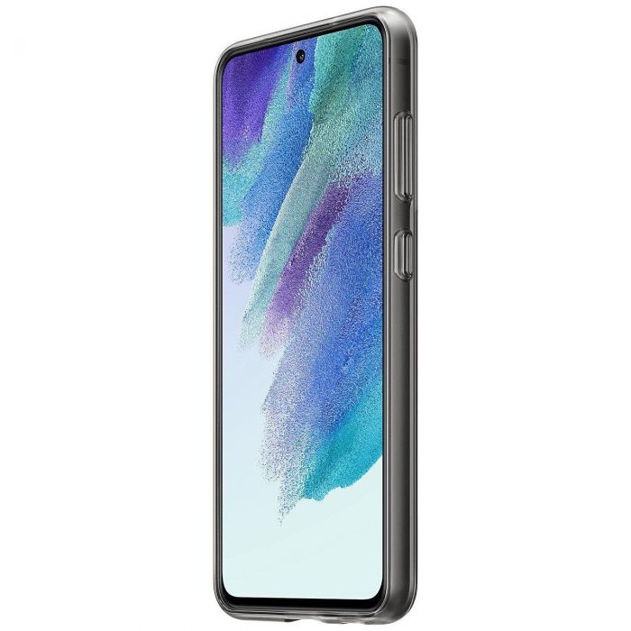 Чохол-накладка Samsung Clear Strap Cover для Samsung Galaxy S21 FE SM-G990 Dark Gray (EF-XG990CBEGRU)
