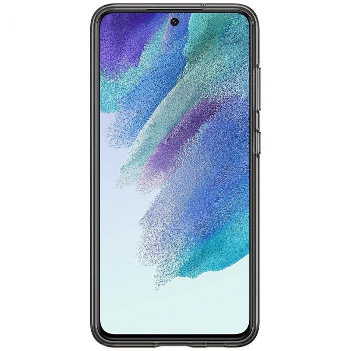 Чохол-накладка Samsung Clear Strap Cover для Samsung Galaxy S21 FE SM-G990 Dark Gray (EF-XG990CBEGRU)