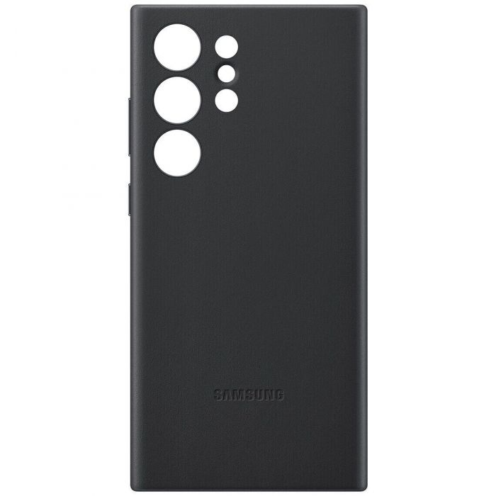 Чохол-накладка Samsung Leather Cover для Samsung Galaxy S23 Ultra SM-S918 Black (EF-VS918LBEGRU)