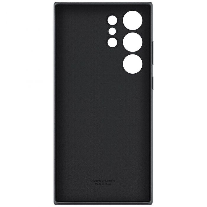 Чохол-накладка Samsung Leather Cover для Samsung Galaxy S23 Ultra SM-S918 Black (EF-VS918LBEGRU)