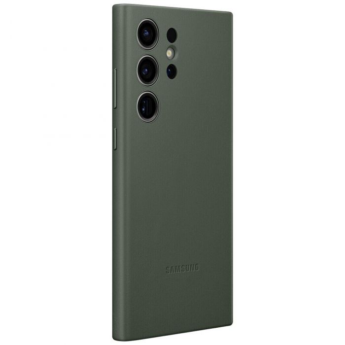 Чохол-накладка Samsung Leather Cover для Samsung Galaxy S23 Ultra SM-S918 Green (EF-VS918LGEGRU)