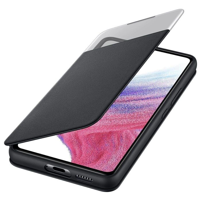 Чохол-книжка Samsung S View Wallet Cover для Samsung Galaxy A53 SM-A536 Black (EF-EA536PBEGRU)