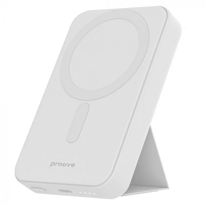Універсальна мобільна батарея Proove Hyperion Qi 20W 10000mAh White (PBHN15020002)