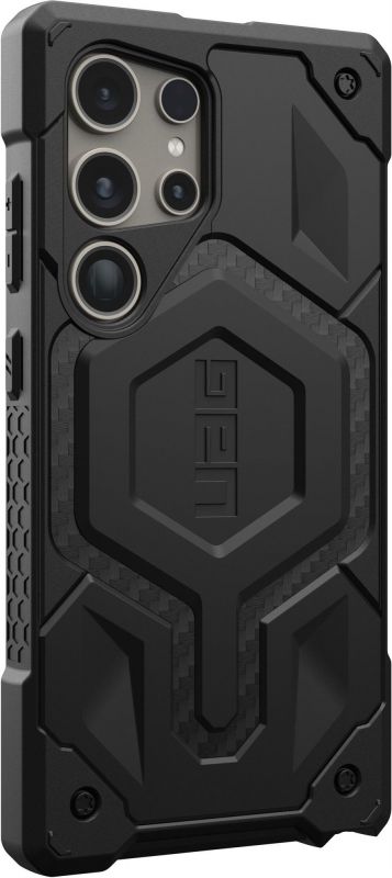 Чохол-накладка Urban Armor Gear Monarch Pro для Samsung Galaxy S24 Ultra SM-S928 Carbon Fiber (214416114242)