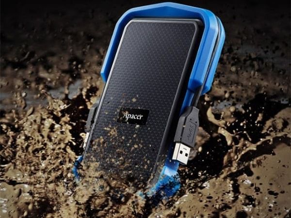 Зовнішній жорсткий диск 2.5" USB 1.0TB Apacer Apacer AC631 Black/Blue (AP1TBAC631U-1)