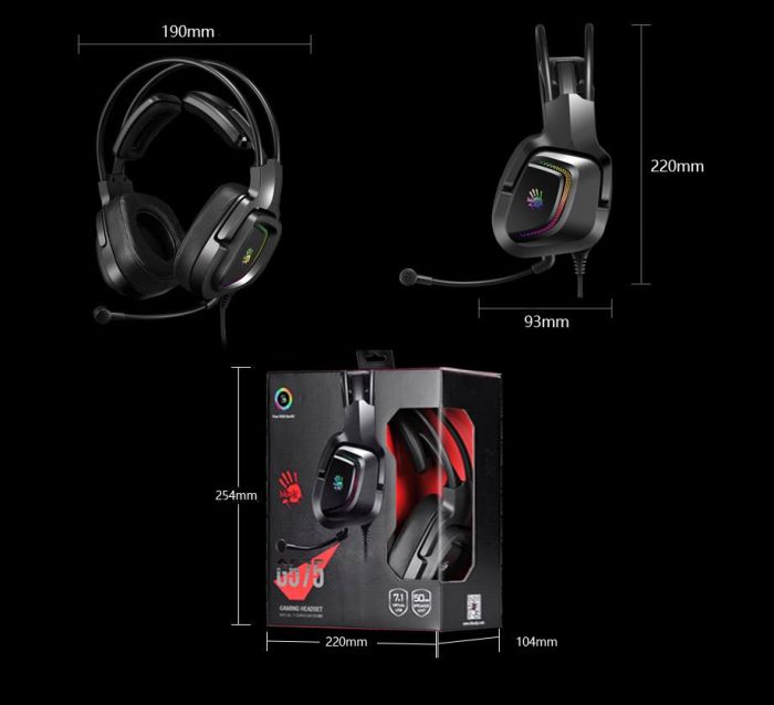 Гарнітура Bloody G575 Black