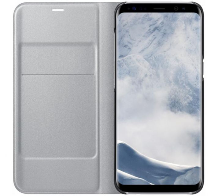 Чохол-книжка Samsung LED View Cover для Samsung Galaxy S8+ G955 Silver (EF-NG955PSEGRU)