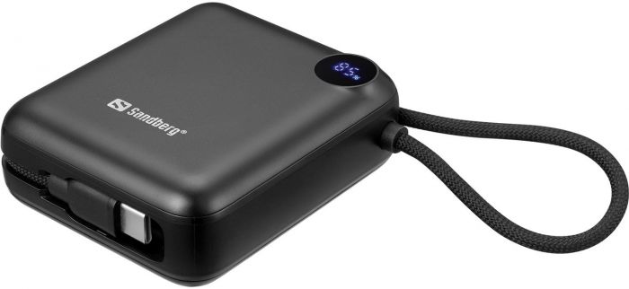 Універсальна мобільна батарея Sandberg 10000mAh 20W Black (421-26)