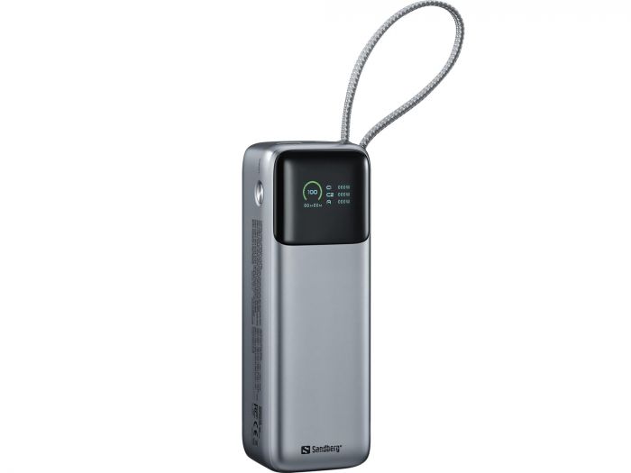 Універсальна мобільна батарея Sandberg All-in1 27000mAh PD 240W Grey (421-31)