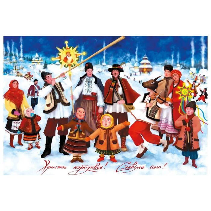 Пазл UkrainianPuzzles Українське різдво