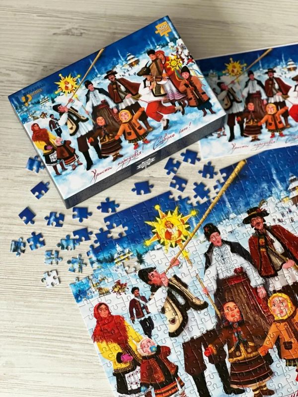 Пазл UkrainianPuzzles Українське різдво