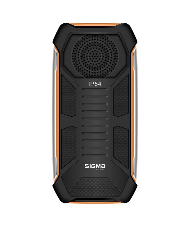 Мобiльний телефон Sigma mobile X-style 323 Rain Black/Orange (4827798885727)