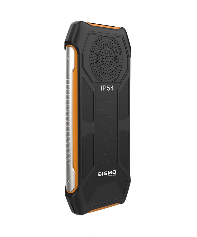 Мобiльний телефон Sigma mobile X-style 323 Rain Black/Orange (4827798885727)