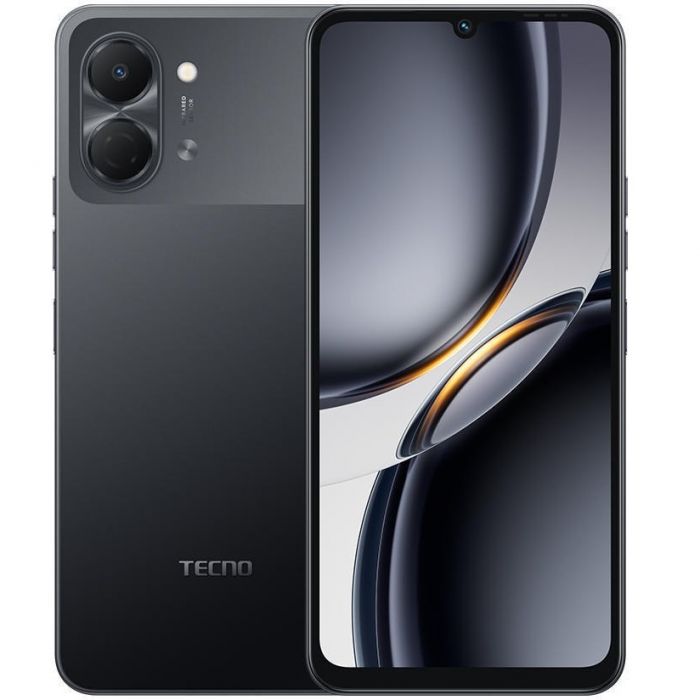 Смартфон Tecno Spark Go 3 (KN3) 4/128GB Ink Black (4894947105272)