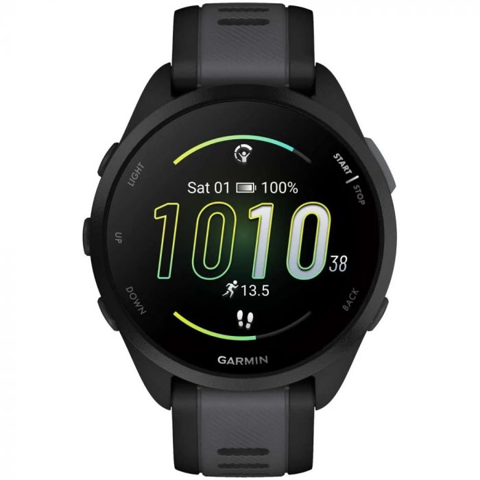 Смарт-годинник Garmin Forerunner 165 Black/Slate Gray (010-02863-A0)