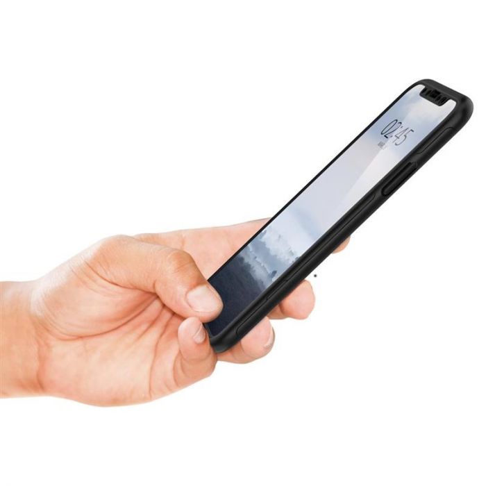 Чохол-накладка Spigen Thin Fit 360 для Apple iPhone XS Max Black (065CS24846) + скло