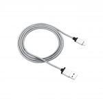 Кабель Canyon USB - Lightning (M/M) 1 м, Dark Grey (CNS-MFIC3DG)