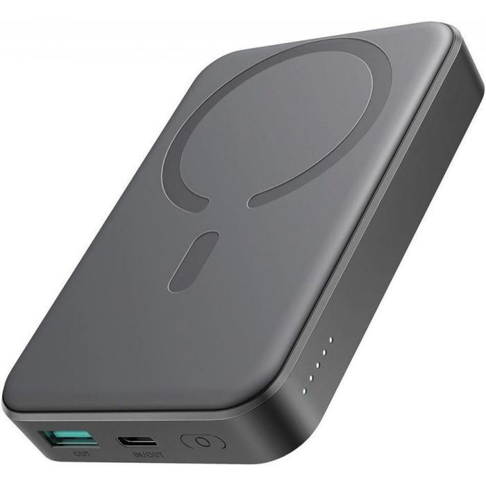 Універсальна мобільна батарея Joyroom Magnetic Wireless JR-W020 10000mAh 20W Black (6941237118455)