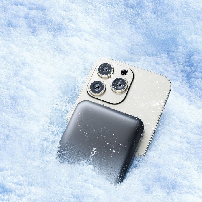 Універсальна мобільна батарея Joyroom Magnetic Wireless JR-W020 10000mAh 20W Black (6941237118455)