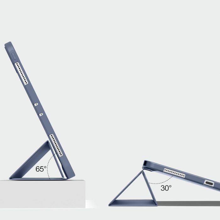 Чохол-книжка BeCover Tri Fold Soft TPU Silicone для Apple iPad Pro Pro 13" M4 2024 Purple (711754)