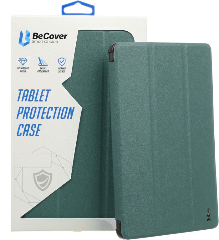 Чохол-книжка BeCover Smart Case для Lenovo Tab K11 Plus TB-352F 11.45" Dark Green (711850)
