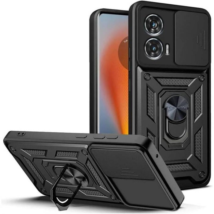 Чохол-накладка BeCover Military для Motorola Moto G85 Black (712163)