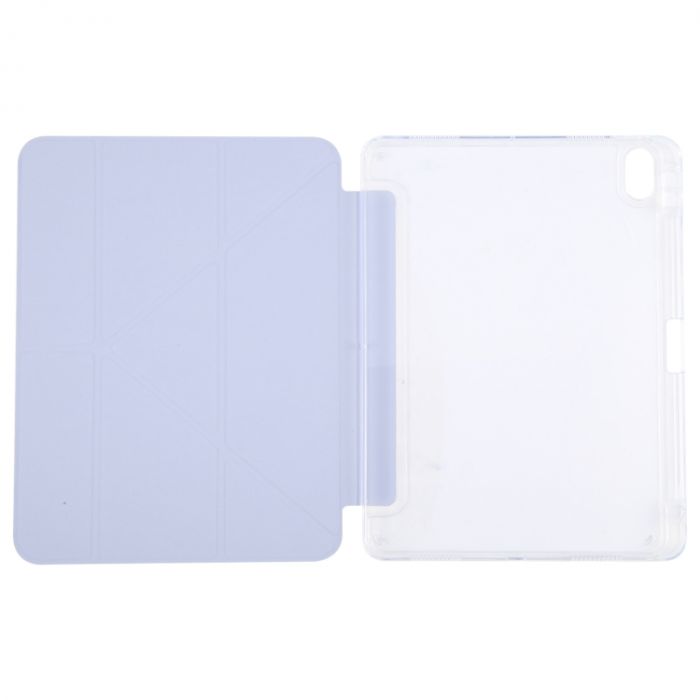 Чохол-книжка BeCover Ultra Slim Origami Transparent з кріпленням Apple для Apple iPad 10.9" 2022 Purple (712941)