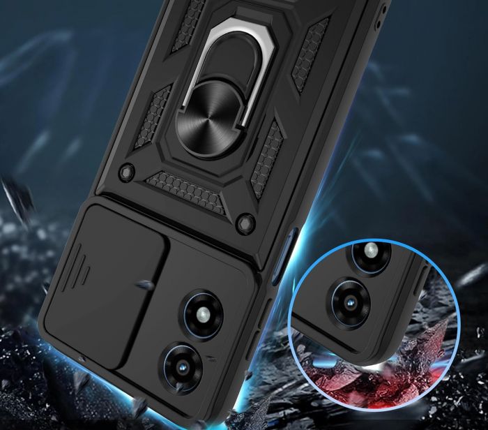 Чохол-накладка BeCover Military для Motorola Moto G04/G04s Black (713062)