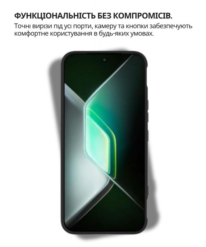 Чохол-накладка BeCover для Infinix GT 30 Pro (X6873) Black (714666)