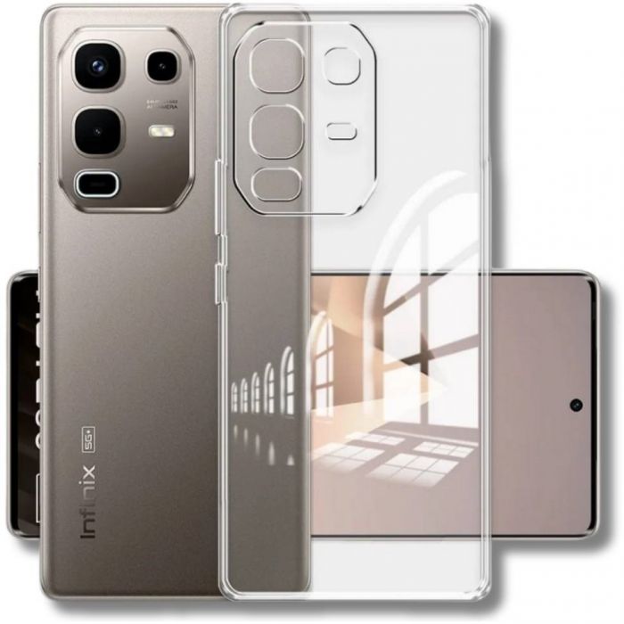 Чохол-накладка BeCover для Infinix Note 50 Pro 4G (X6855) Transparancy (714674)