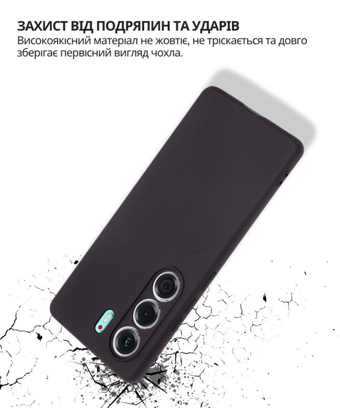 Чохол-накладка BeCover для Tecno Camon 40 (CM5) Black (714679)