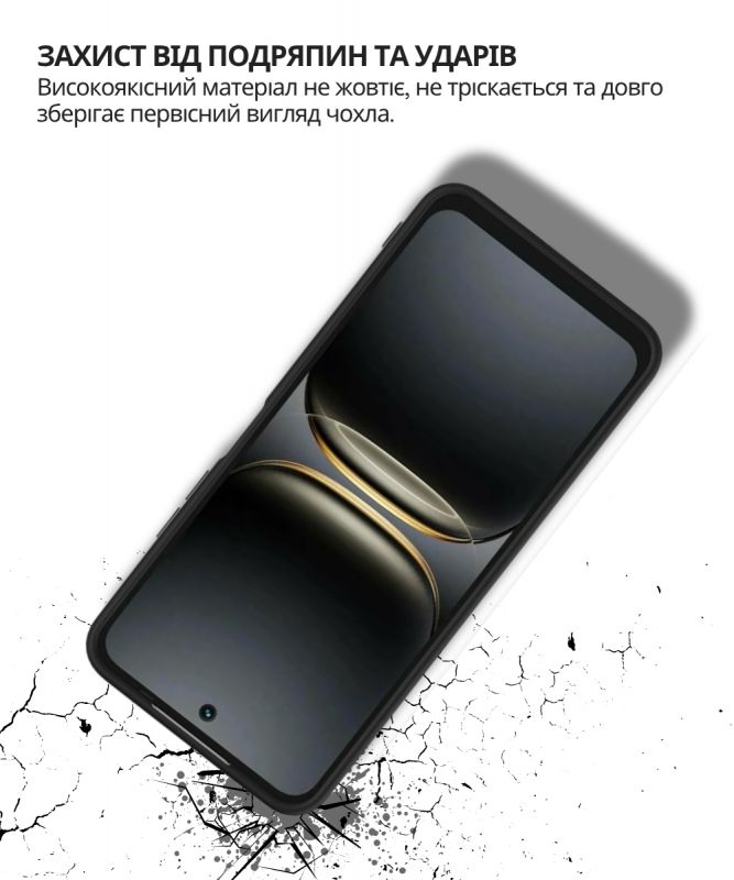 Чохол-накладка BeCover для Tecno Spark 40C 4G (KM4k) Black (714683)