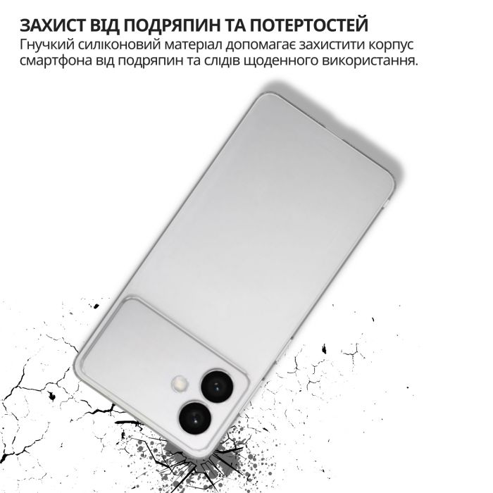 Чохол-накладка BeCover для Samsung Galaxy S26 Edge SM-S947 Transparancy (714879)