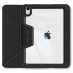 Чохол-книжка BeCover Rugged Origami Transparent з кріпленням Apple Pencil для Apple iPad 10.9" (2022/2024)/iPad (А16) 2025 11" Black (714966)