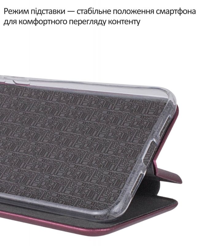 Чохол-книжка BeCover Exclusive для Tecno Spark 40C 4G (KM4k) Red Wine (715011)