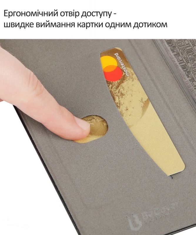 Чохол-книжка BeCover Exclusive для Motorola Edge 60 Neo Black (715015)