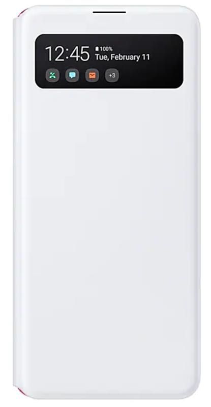 Чохол-книжка Samsung S View Wallet Cover для Samsung Galaxy A41 SM-A415 White (EF-EA415PWEGRU)