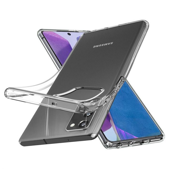 Чохол-накладка Spigen Liquid Crystal для Samsung Galaxy Note20 SM-N980 Clear (ACS01415)
