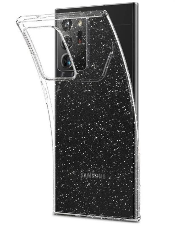 Чохол-накладка Spigen Liquid Crystal Glitter для Samsung Galaxy Note20 Ultra SM-N985 Crystal Quartz (ACS01390)