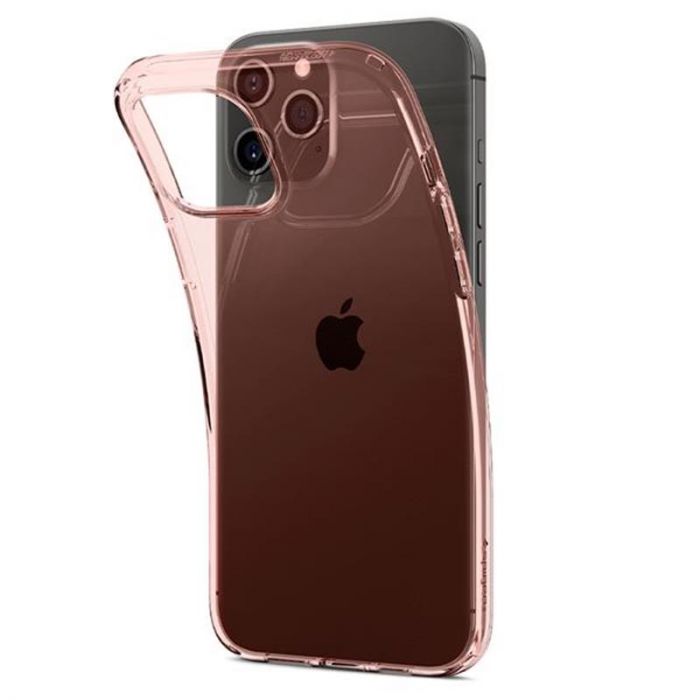 Чохол-накладка Spigen Crystal Flex для Apple iPhone 12 Pro Max Rose Crystal (ACS01474)