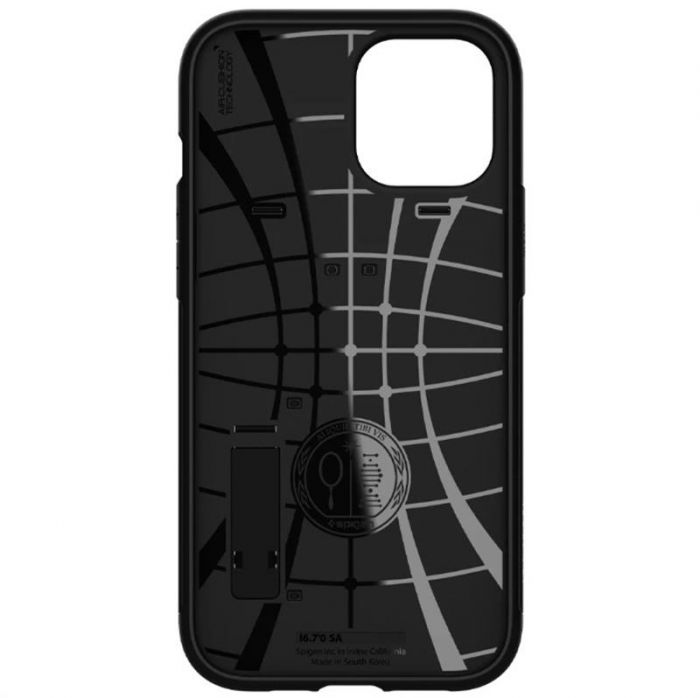 Чохол-накладка Spigen Slim Armor для Apple iPhone 12 Pro Max Black (ACS01479)