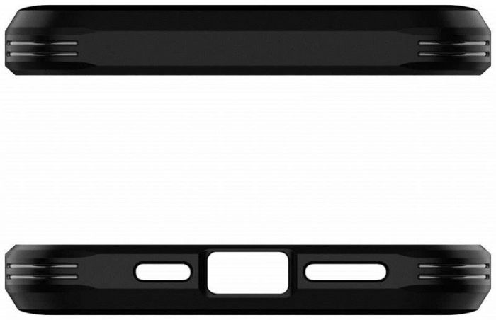Чохол-накладка Spigen Tough Armor для Apple iPhone 12 Pro Max Black (ACS01626)