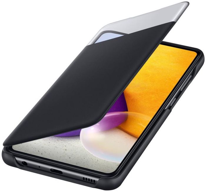 Чохол-книжка Samsung S View Wallet Cover для Samsung Galaxy A72 SM-A725 Black (EF-EA725PBEGRU)