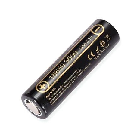 Акумулятор LiitoKala 18650 Li-Ion 3500 mAh Black