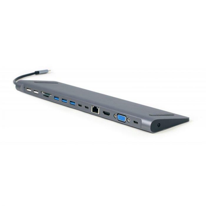 Док-станція Type-C Cablexpert (A-CM-COMBO9-01)